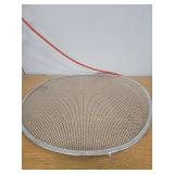 20-inch Aluminum Pizza Screen | Commercial Grade Pizza/Baking Screen for Oven | Pizza Baking Tray for Home And Restaurant | Round, Aluminum, 20-inch