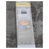 Achim GII Morningstar Indoor Cordless Black Vinyl Light Filtering Window Mini Blind  72  L x 33  W