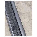 Achim GII Morningstar Indoor Cordless Black Vinyl Light Filtering Window Mini Blind  72  L x 33  W