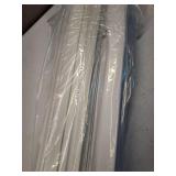 2-INCH White Cordless Faux Blind 48x48