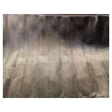 Nourison Essentials Indoor/Outdoor Silver Grey 3 x 5  Area Rug  (3x5) (DAMAGED)