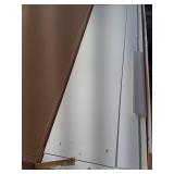 5 Shelf Bookcase White - Room Essentials: Modern Style, Wood Composite, Open Shelving, 71.18" Tall - Retail: $70