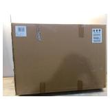 24" x 36" Infinity Mantle Wall Mirror Black - Threshold: Rust-Resistant, Rounded Top, Wall Mount - Retail: $90