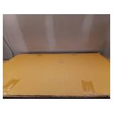 24" x 36" Infinity Mantle Wall Mirror Black - Threshold: Rust-Resistant, Rounded Top, Wall Mount - Retail: $90