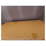 24" x 36" Infinity Mantle Wall Mirror Black - Threshold: Rust-Resistant, Rounded Top, Wall Mount - Retail: $90