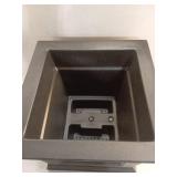 Mayne Fairfield 20 x 20 x 20  Square Black Self Watering Plastic Planter - Retail: $77