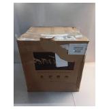 Mayne Fairfield 20 x 20 x 20  Square Black Self Watering Plastic Planter - Retail: $77