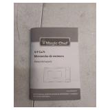 18.6 in W, 0.9 cu. ft. Countertop Microwave, in Stainless Steel with 900-Watt Cooking Power - Retail: $70