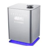 CRANE - 1.2 Gal. UV Light Warm & Cool Mist Humidifier with Remote - Gray (Not Working) - Retail: $78