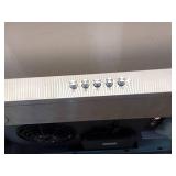 30 in. 320 CFM Convertible Under Cabinet Range Hood in Stainless Steel (See Pics) - Retail: $179