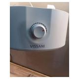 1 Gal. Ultrasonic Humidifier 360 Degree Turning Dual Nozzle Cool Mist for Medium Room in White - Retail: $50