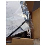 1 Gal. Ultrasonic Humidifier 360 Degree Turning Dual Nozzle Cool Mist for Medium Room in White - Retail: $50