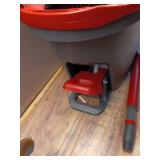 O-Cedar EasyWring Deep Clean Microfiber Spin Mop with Bucket System and 1 Extra Mop Head Refill