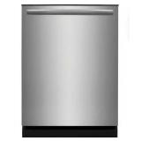 Frigidaire 24 in Top Control Standard Built-In Dishwasher in Stainless Steelwith 8-Cycles, Ultra Quiet 42 dBA (Includes 1 yr Warranty) - Retail: $516