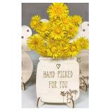 FACTORY SEALED - Wooden Flower Vase Display Stand