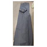 APPEARS NEW - Gray/Blue Grommet Curtain Panel 52x84 inches