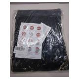 FACTORY SEALED - Lusso Gear Car Seat Tray - Dry-Erase Lap Desk for Kids Travel Activities - Snack & Cup Holder for Car Back Seat Organizer - Tablet Stand for Toddler Travel Essentials - Black