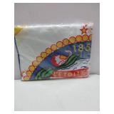 FACTORY SEALED - Minnesota State Flag 3x5 Outdoor Double Sided 3 Layers Polyester State of Minnesota Flags Sewing 4 Rows of Thread with Durable Canvas Header and Brass Grommets Old MN Minnesota State 