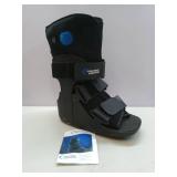 APPEARS NEW - United Ortho USA14115 Short Air Cam Walker Fracture Boot, Medium, Black