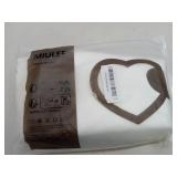 FACTORY SEALED - MIULEE Pack of 4 18x18 Inch Outdoor Pillow Inserts Waterproof Decorative Throw Pillow Insert, Square Lumbar Garden Pillow Form for Patio Sofa Couch