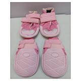 Pink Dog Snow Boots Set of 4. Size 7