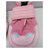 Pink Dog Snow Boots Set of 4. Size 7