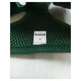 APPEARS NEW - EcoBark Mesh Dog Harness - Green (Size M)