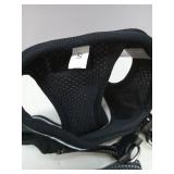 BOOMIBOO Dog Harness with Leash Set, No Pull Adjustable Reflective Step-in Puppy Pet Vest Harnesses for Small Medium Large Dogs and Cats,Black S