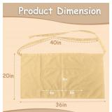 APPEARS NEW - Urby Waist/half Aprons For Women With Pockets Plus Size Apron XL XXL or Waist W38+