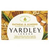 APPEARS NEW - Yardley London Oatmeal & Almond Soap Nourishing Bath Bar 4.25 oz