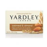 APPEARS NEW - Yardley London Oatmeal & Almond Soap Nourishing Bath Bar 4.25 oz