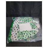 SUUKSESS Women Double Lined Sleeveless Going Out Basic Tank Tops Ruched Summer Casual T Shirts (Polka Dots, Large)