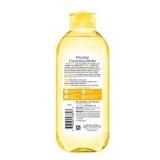 Garnier Micellar Water with Vitamin C, Facial Cleanser & Makeup Remover, Brightening & Hydrating, For All Skin Types, Vegan, Cruelty Free, 13.5 Fl Oz (400mL), 1 Count