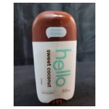 hello Sweet Coconut Aluminum Free Deodorant for Women and Men with Shea Butter  24-Hour Freshness  Baking Soda Free Deodorant  Dermatologically Tested  2.6 oz Stick