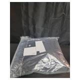 Elionm Mens Suit Slim Fit 2 Piece Black Business Dress Suits for Men Wedding Tuxedo Solid Jacket and Pants Set, XXL