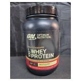 Optimum Nutrition Gold Standard 100% Whey Protein Powder, Vanilla Ice Cream, 2 Pound (Packaging May Vary)