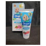 Orajel Kids CoComelon Training Toothpaste Fluoride-Free; #1 Pediatrician Recommended Fluoride-Free Toothpaste*, 1.5oz Tube