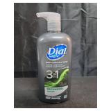 Dial Men 3in1 Body, Hair and Face Wash, Recharge, 23 fl oz Bottle