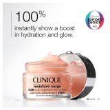 Clinique Skin School Supplies Set: Glowing Skin Essentials | Moisture Surge 1H Auto-Replenishing Hydrator, 0.5 Fl Oz | Face Spray Thirsty Skin Relief, 1 Fl Oz | Overnight Mask, 1 Fl Oz