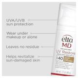 EltaMD UV Restore Tinted Sunscreen for Face SPF 40, Tinted Mineral Sunscreen for Sun Damaged Skin Repair Face, Anti Aging Zinc Oxide Moisturizer Formula, 1.7 oz