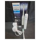 Philips Sonicare 4100 Series Electric Toothbrush - Sonic Toothbrush with Advanced Sonic Technology, Pressure Sensor, Two Intensity Settings, Smartimer & Quadpacer, White, Model HX3681/23