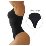 UniikStuff Bodysuit for Women - Seamless Tummy Control Shapewear Sculpting Thong Sleeveless Women Body Shape(1 Pack) XXXL