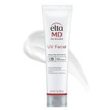 EltaMD UV Facial Sunscreen, SPF 35 Moisturizing Sunscreen for Face, Formulated with Hyaluronic Acid and Zinc Oxide Face Moisturizer, 3.0 oz Tube