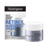 Neutrogena Rapid Wrinkle Repair Retinol Face Moisturizer, Fragrance Free, Daily Anti-Aging Face Cream with Retinol & Hyaluronic Acid to Fight Fine Lines, Wrinkles, & Dark Spots, 1.7 oz