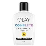 Olay Complete Lotion Moisturizer with Sunscreen - SPF 15 - 6 fl oz