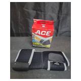 ACE Brand Adjustable Compression Elbow Support, Moderate Support for Weak, Sore or Injured Joints, Adjustable Features, One Size Fits Most