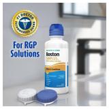 Boston SIMPLUS Multi-Action Solution, Cleans & Conditions Rigid Gas Permeable (RGP) Lens, Daily Protein Remover, 3.5 Fl Oz