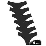 READY TO LOVE Cotton Underwear for Women Pack Breathable Thongs for Women Sexy Stretch Soft Womens Panties Thong XS-XL Black