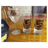 River Rats Coin, Glasses and Hat