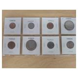 Foreign coins and Westward Journey Nickel series